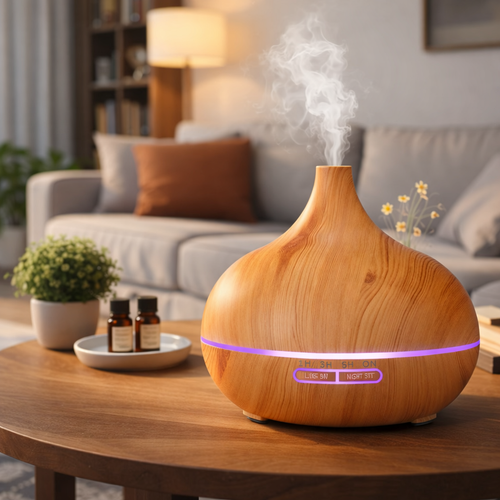 Diffuseur d’Huiles Essentielles Bois