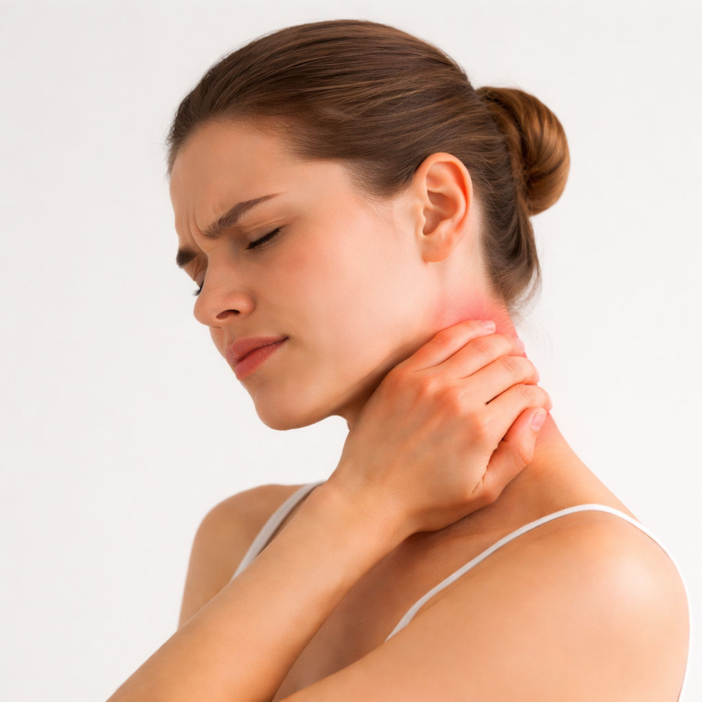 Masseur Chauffant Cou & Épaules - Soulagement Rapide + Masque OFFERT