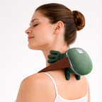 Masseur Chauffant Cou & Épaules - Soulagement Rapide + Masque OFFERT